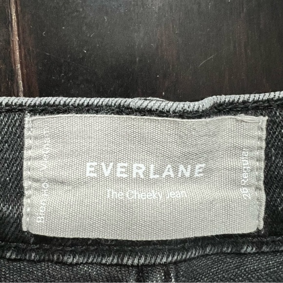 Everlane Cheeky Jean - high rise slim straight, size 26 regular - Picture 3 of 5